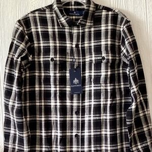 Rainforest Men’s Heavy Flannel Shirt Size M NWT’s🌼